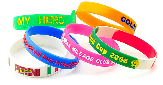 Giving Custom Wristbands to Students as Awards for a Job Well Done