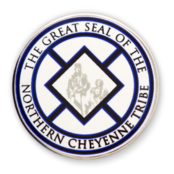Tribal Seal Lapel Pins for Members and Leaders