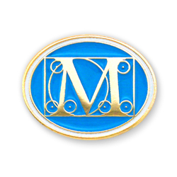 Monogram Pins Are Personal and Meaningful