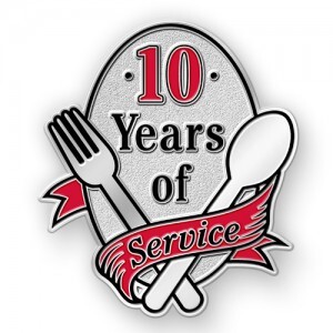 Restaurant Franchises Incorporate Lapel Pins into Their Company to Promote Awards and Gifts for Hard Work
